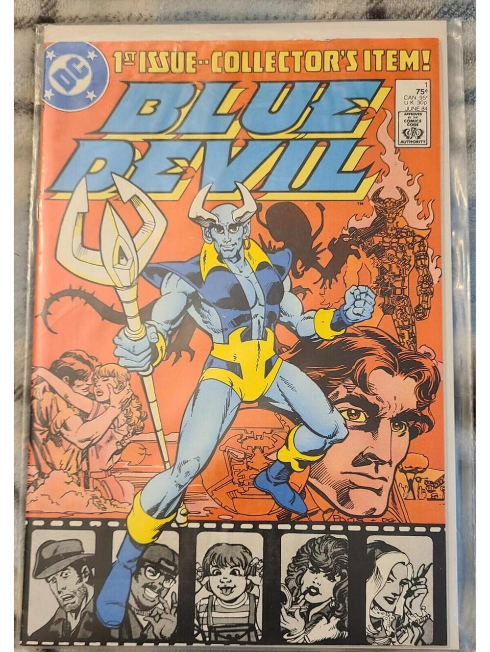 Blue Devil #1B (DC Comics June 1984) 1st Appearance & Origin Daniel Cassidy VF+